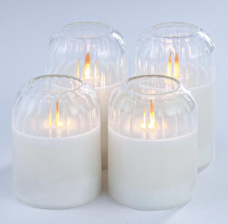 Lezonic Flameless Candles (Set of 4)