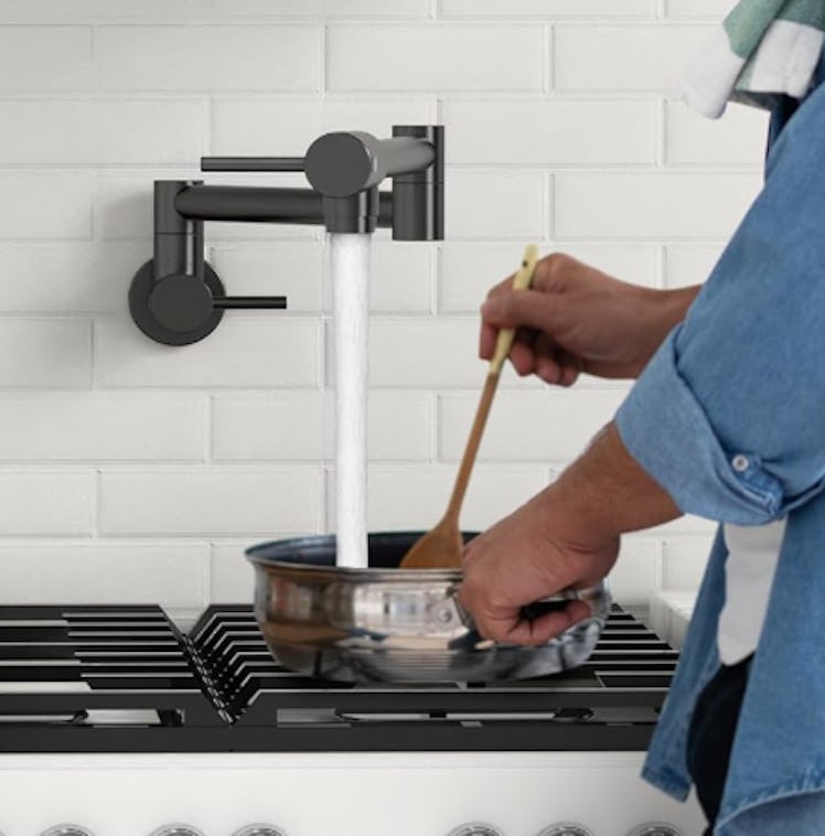 KES Pot Filler Folding Kitchen Faucet