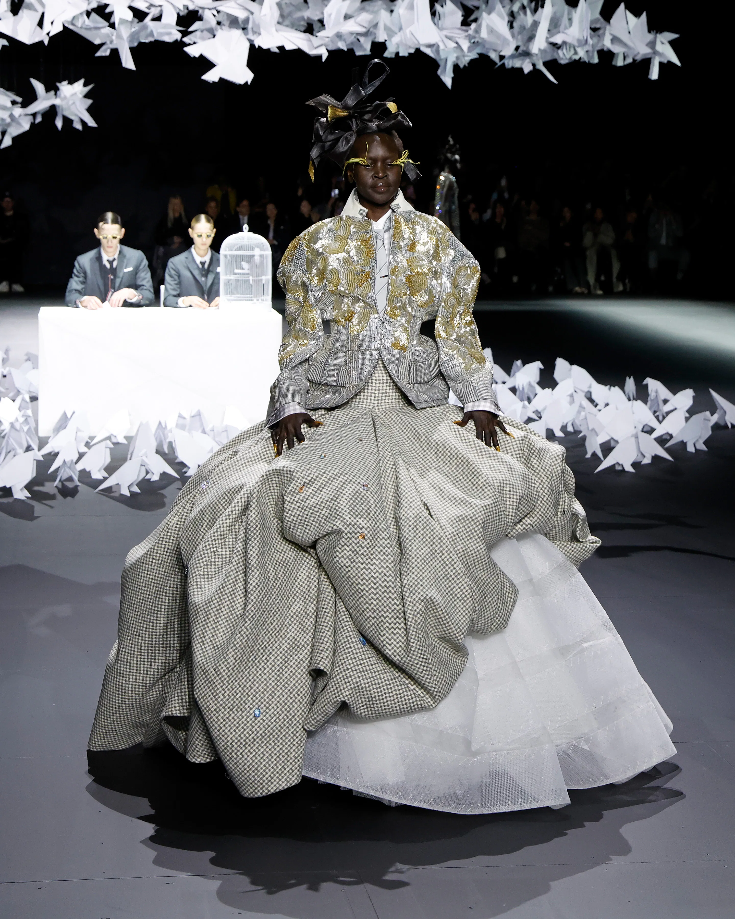 Thom Browne Fall 2025: Extraordinary Tailoring & Freaky, Fantastical Clothes