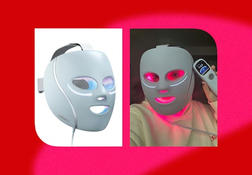 An honest review of the Shark CryoGlow Mask, the best LED light device I've ever used.