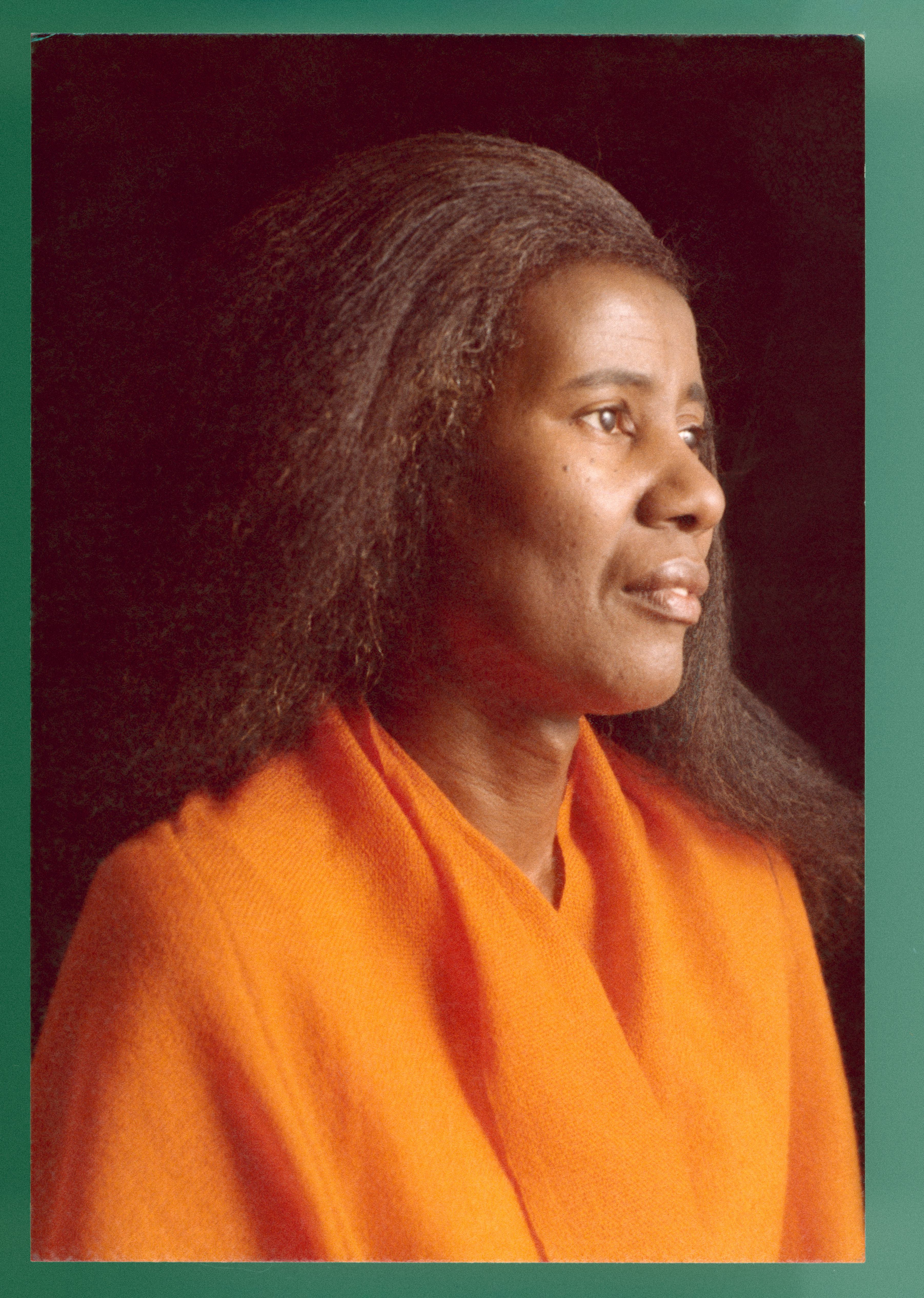 A portrait of Alice Coltrane, ca. 1978