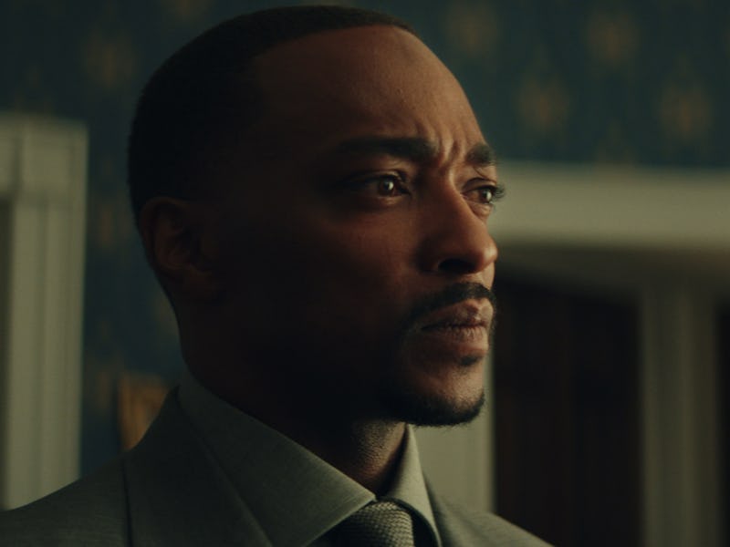 Anthony Mackie as Sam Wilson/Captain America in Captain America: Brave New World