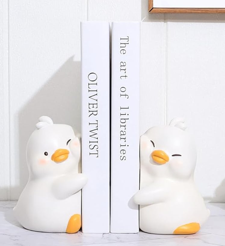 JARPSIRY Ducks Decorative Bookends