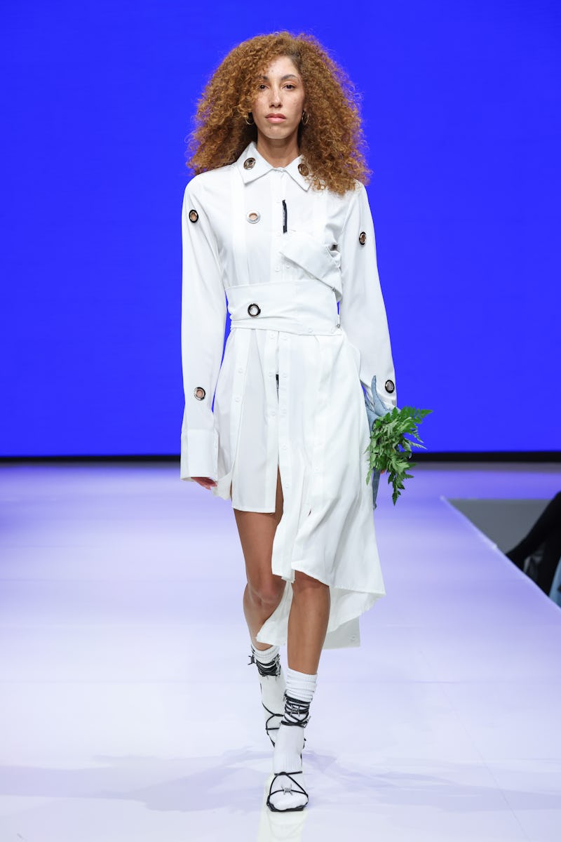 NYFW x McDonald’s House Of Arches: Asymmetrical Designs at Victim15