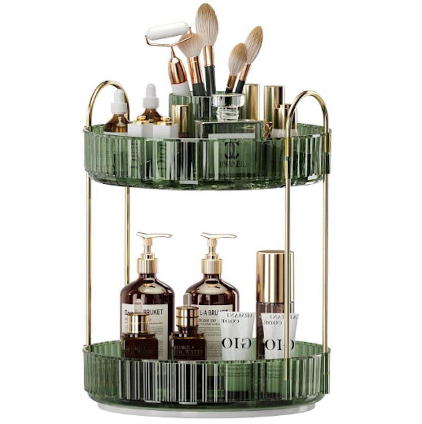 Oifecsie Rotating Makeup Organizer