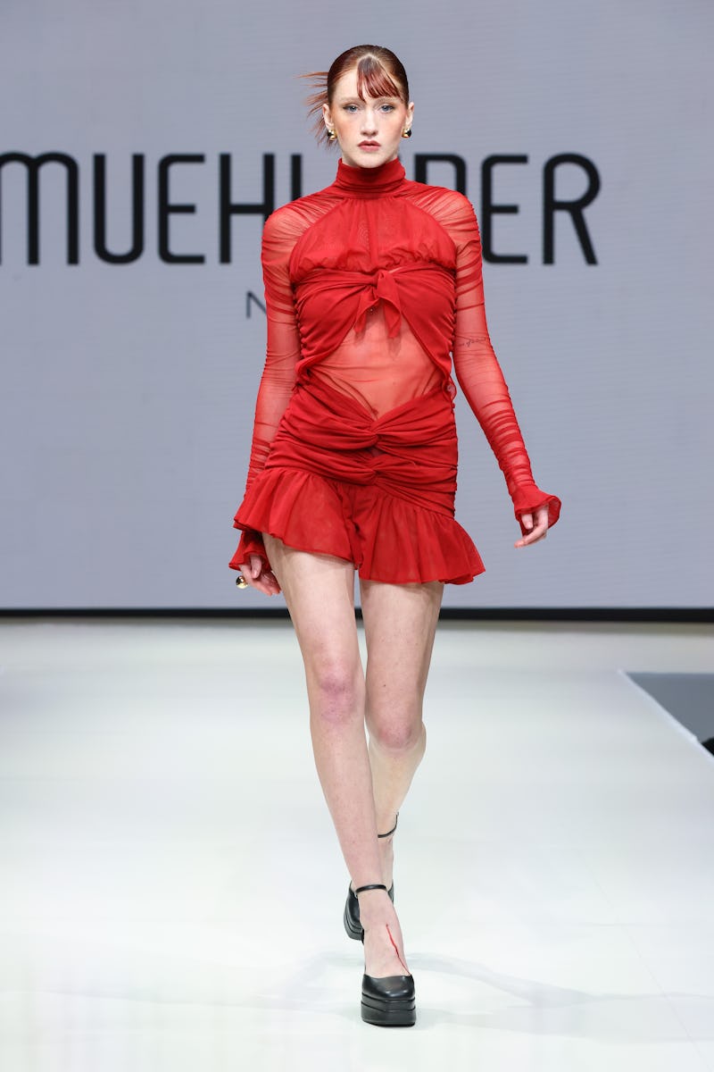 NYFW x McDonald’s House Of Arches: Cherry Red at Muehleder