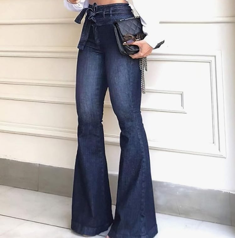 KDF High Waisted Flare Jeans 