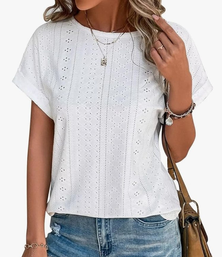 Bliwov Eyelet T-Shirt 