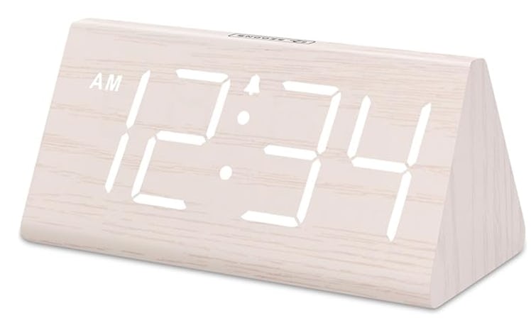 DreamSky Wooden Digital Alarm Clock