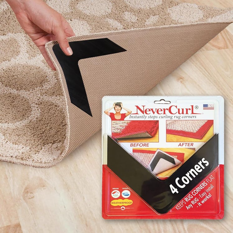 StepNGrip Nevercurl Rug Corner Grippers