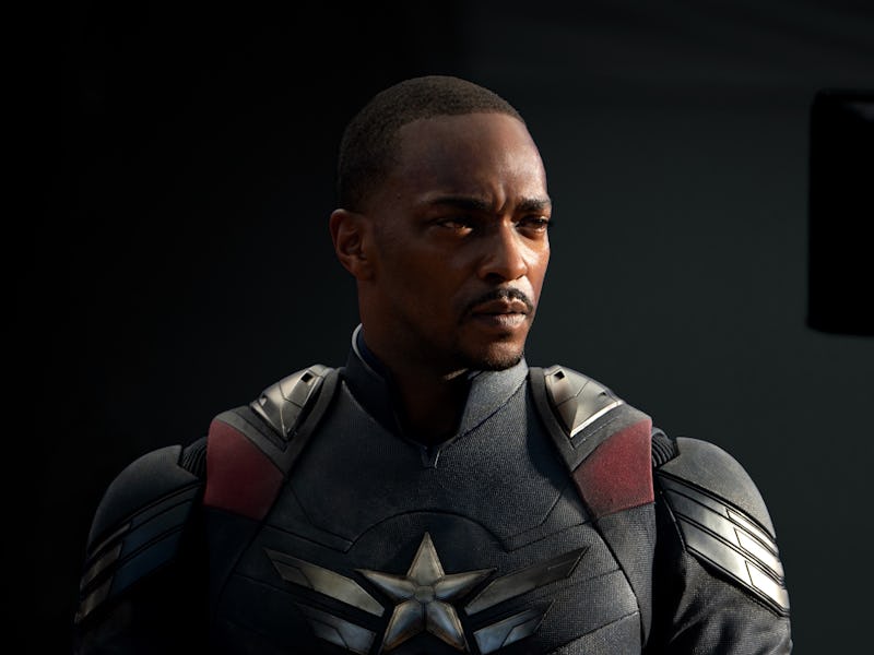 Anthony Mackie as Sam Wilson/Captain America in Captain America: Brave New World