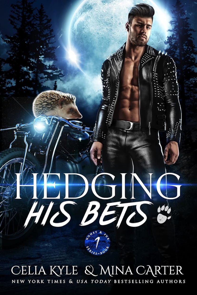 'Hedging His Bets' by Celia Kyle, a kindle unlimited smut book in a list of weird spicy books.