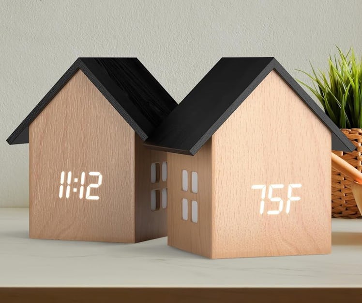 Driini House-Shaped Digital Alarm Clock