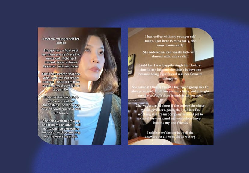 This heartwarming trend will make you appreciate how far you've come in life.