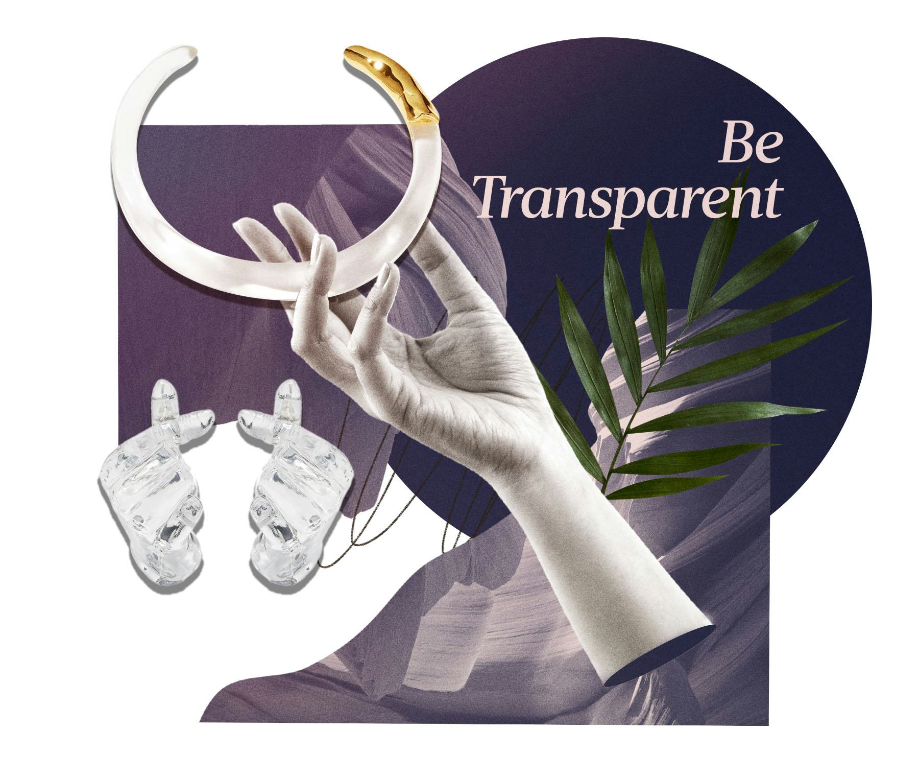 2025 Jewelry Trend: Clear/Transparent
