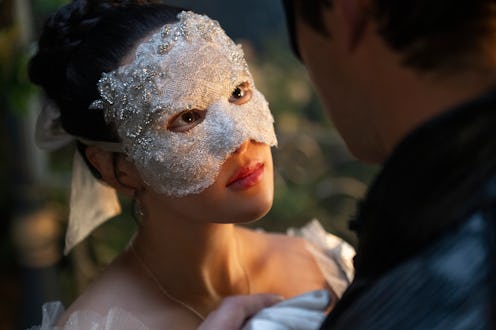 Sophie and Benedict in Bridgerton Season 4. Photo via Netflix