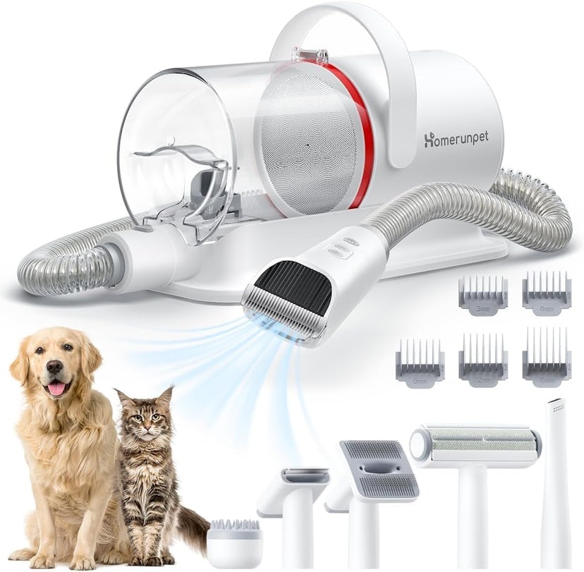 HomeRunPet Ultra Quiet Dog Grooming Vacuum