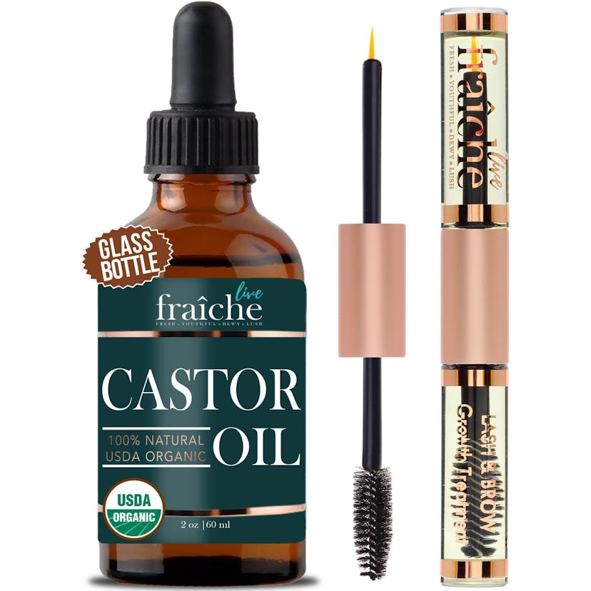 Live Fraiche Organic Castor Oil & Mascara Tube