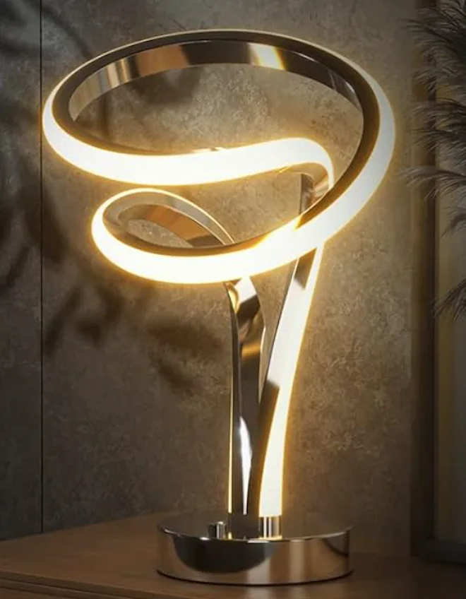 airnasa Modern Spiral RGB Table Lamp