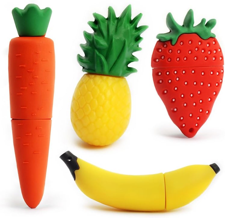 LEIZHAN 16-GB Fruit Flash Drives (4-Pack) 