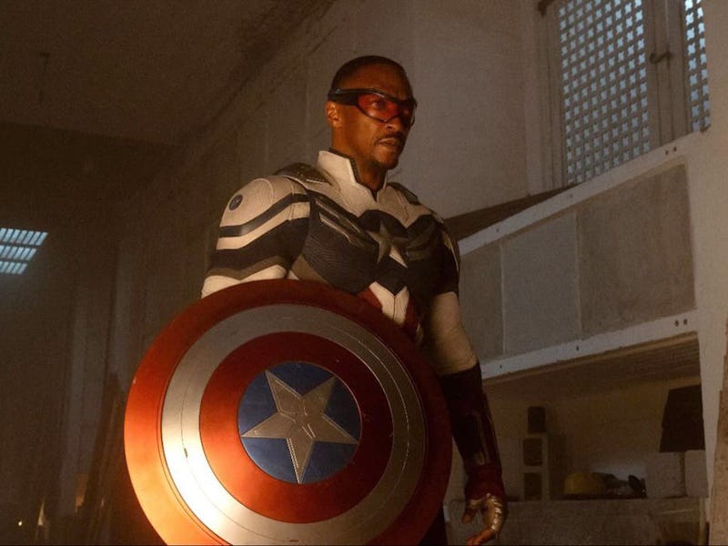 Anthony Mackie as Sam Wilson/Captain America in Captain America: Brave New World