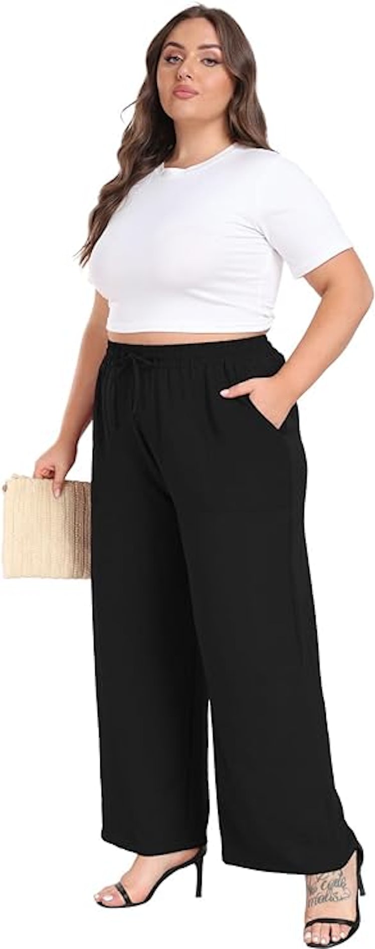 Lastshe Wide Leg Pants