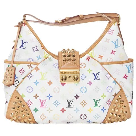 Louis Vuitton Chrissie Cloth Handbag