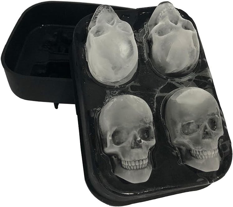 CHIYAN 3D Skull Ice Mold (2-Pack)