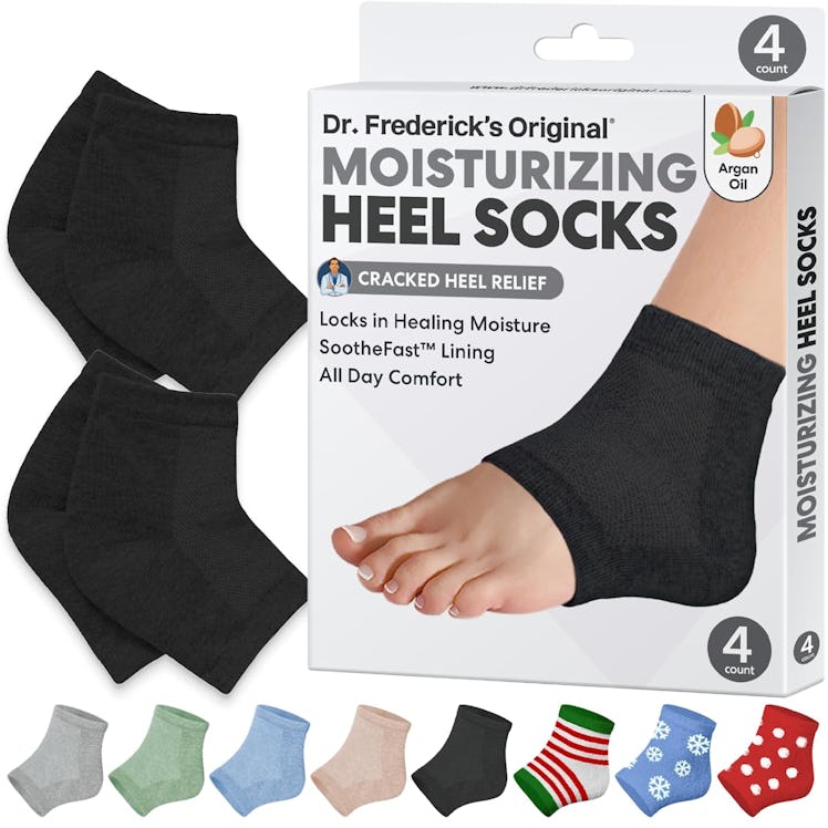 Dr. Frederick's Original Moisturizing Heel Socks (2 Pairs) 