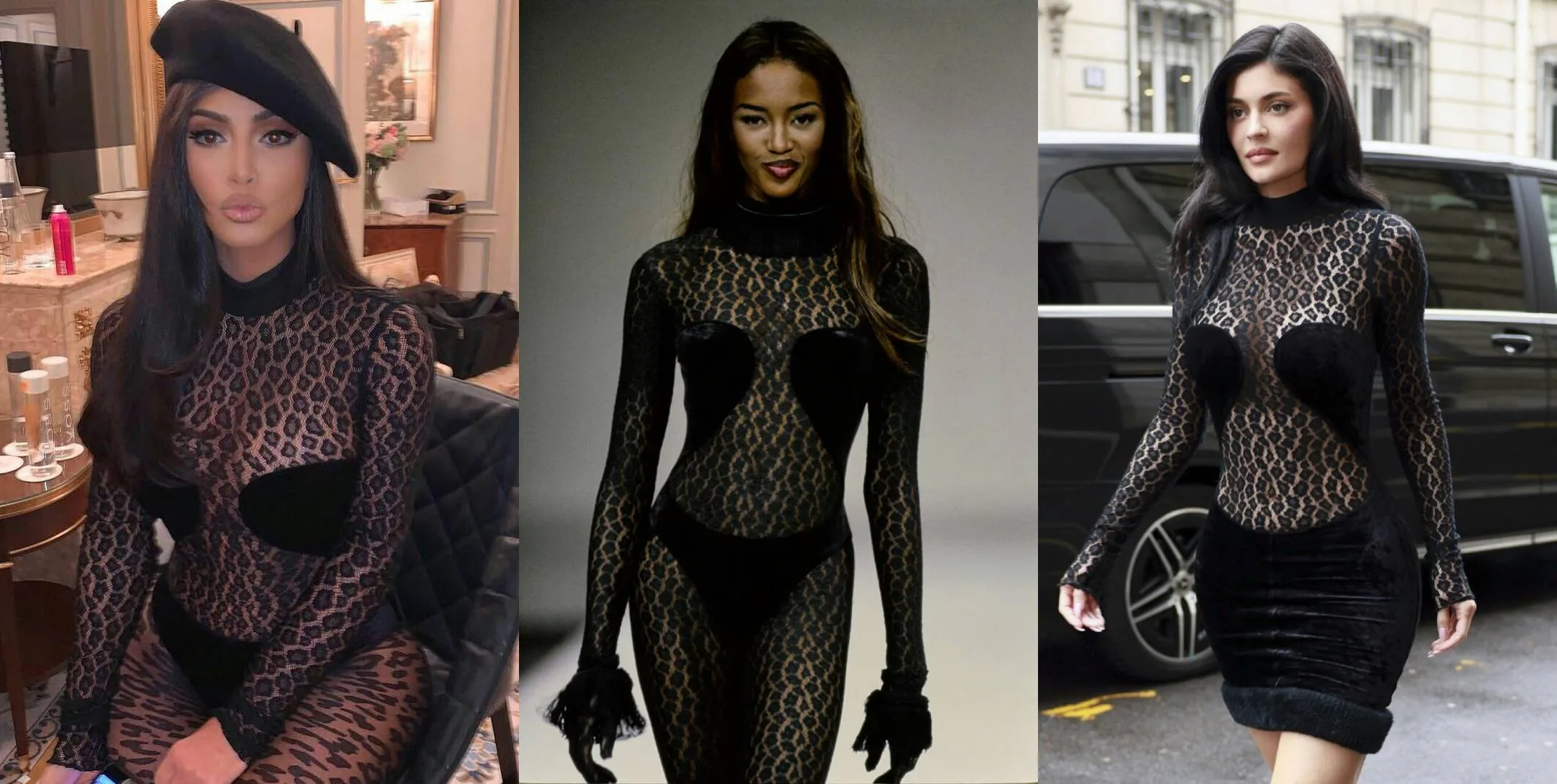 Kylie Jenner and Kim Kardashian's Vintage Alaa Collection Is Museum-worthy