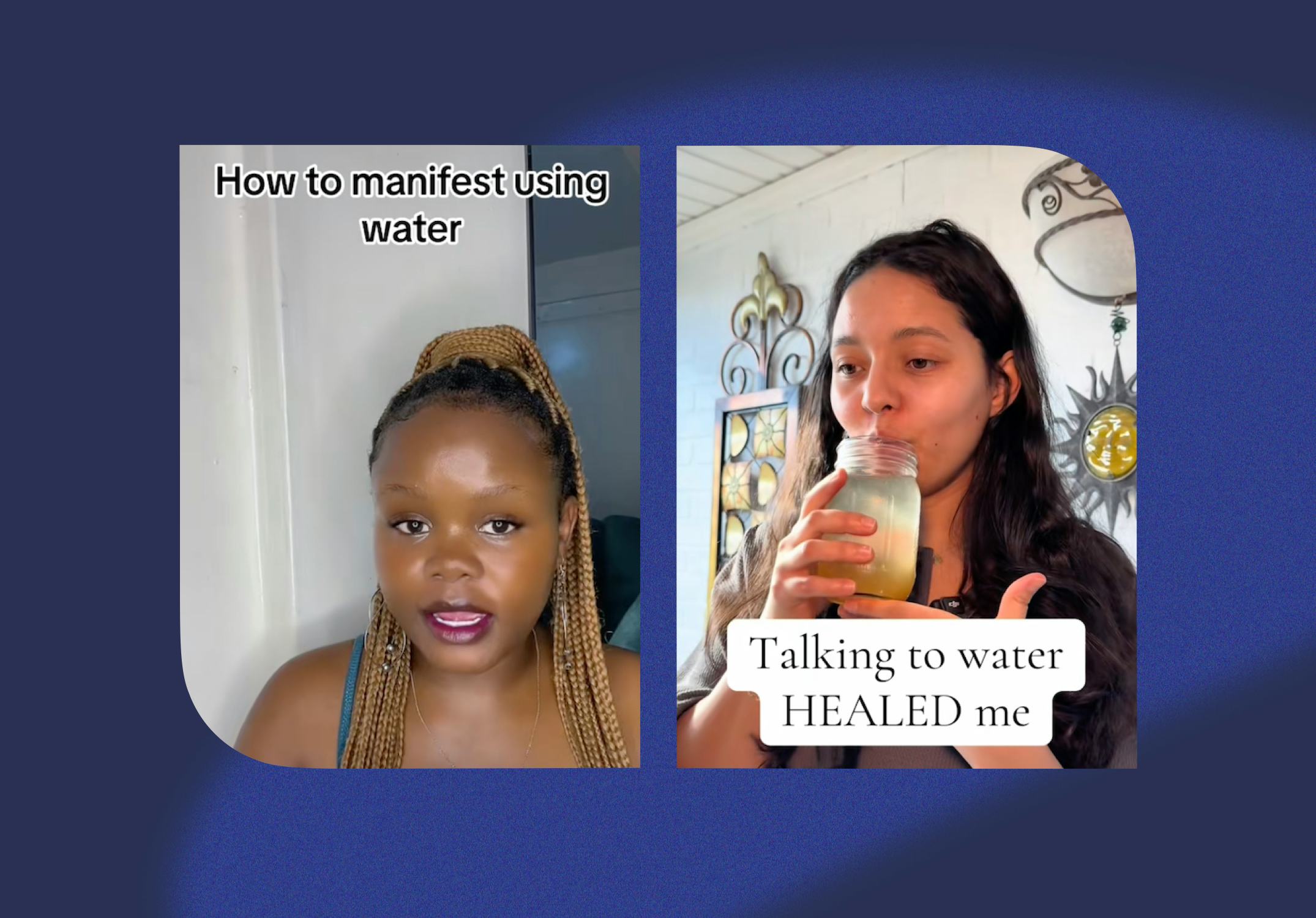 Why talking to your water can help manifest your goals.