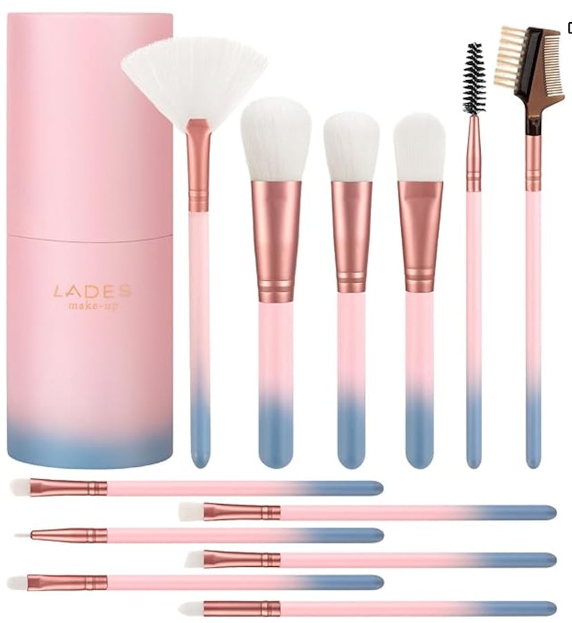 LADES Makeup Brush Set (12-Pieces)