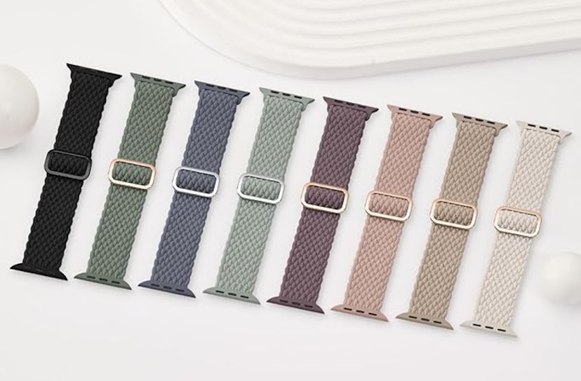 Suitisbest Braided Stretchy Watch Bands (4-Pack)