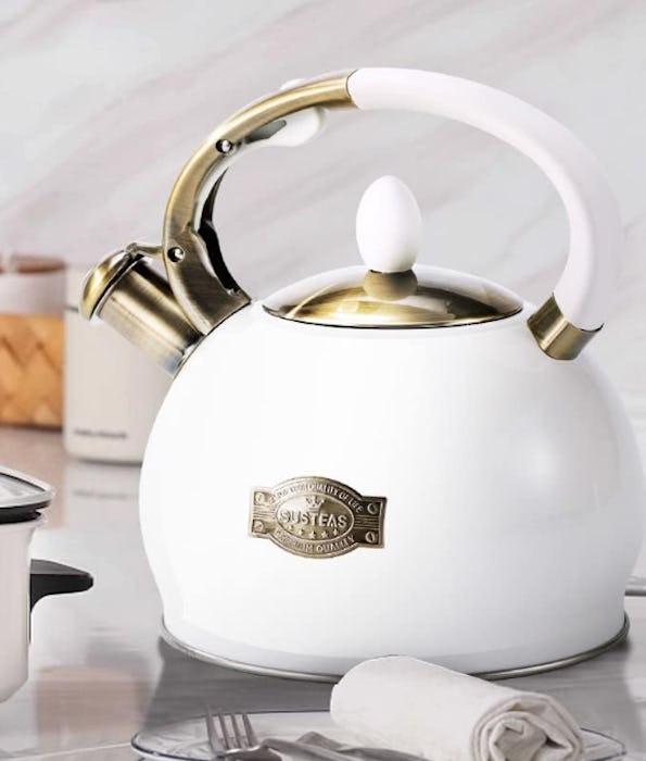 SUSTEAS Stove Top Whistling Tea Kettle