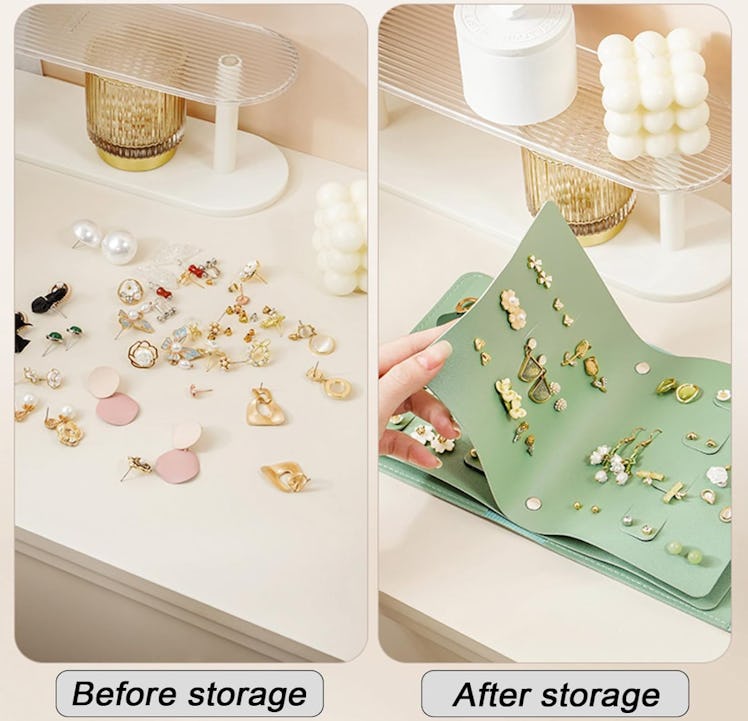 LAKE OF FIRE Earring Holder Organizer
