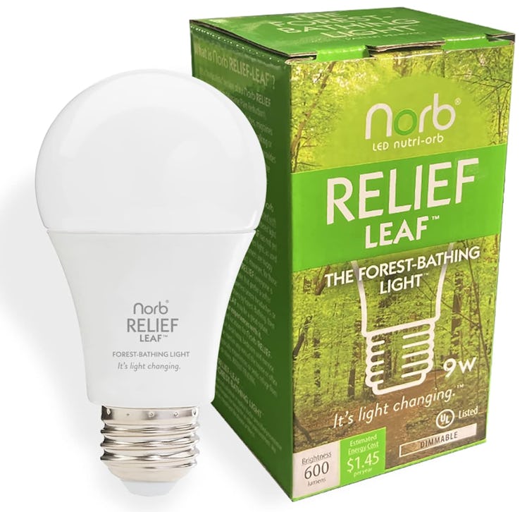 NorbRELIEF Forest Bathing LED Light Bulb