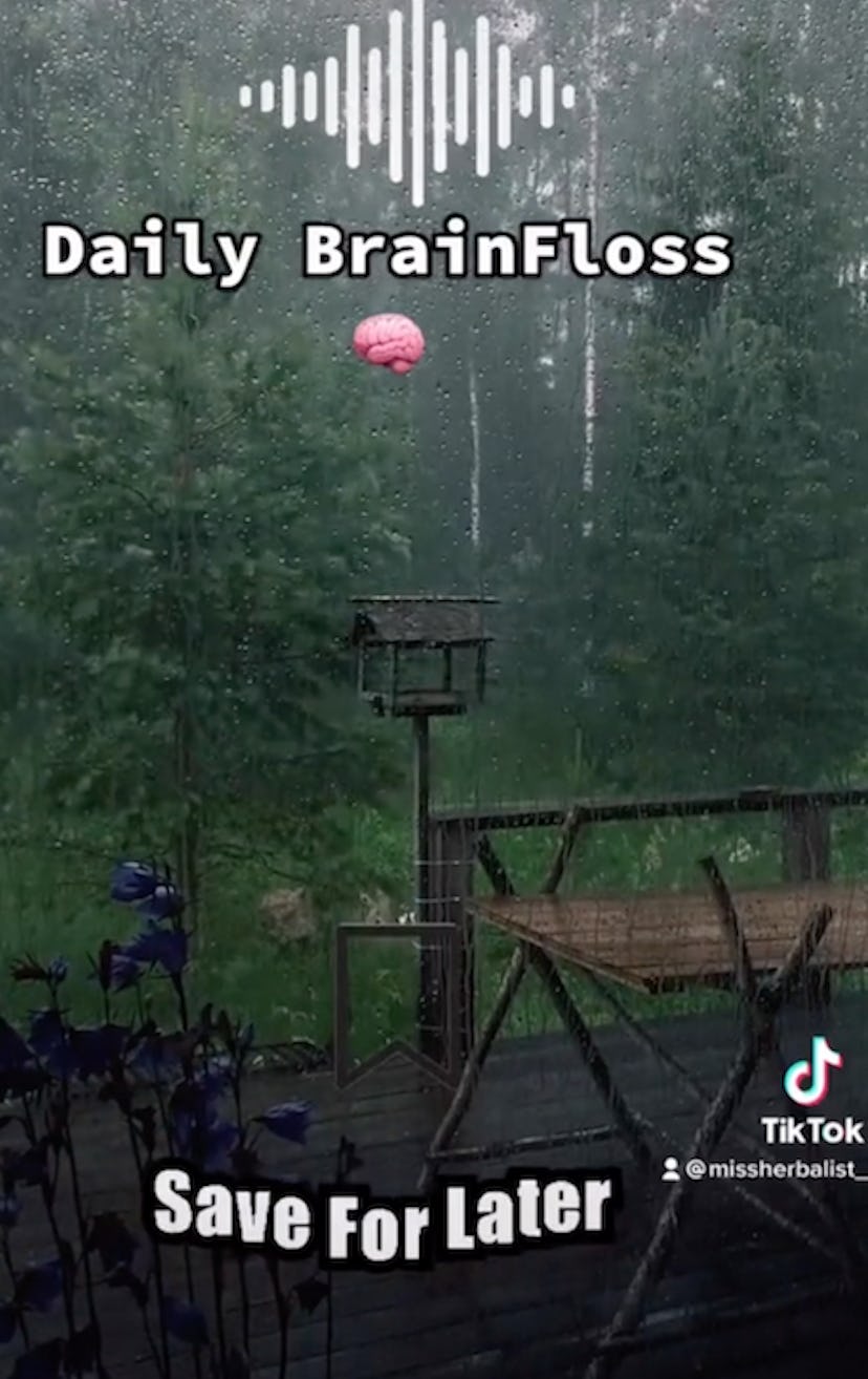 Brain flossing benefits.