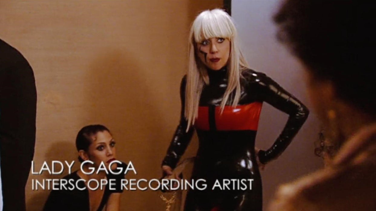 Lady Gaga, Interscope recording artist, on The Hills