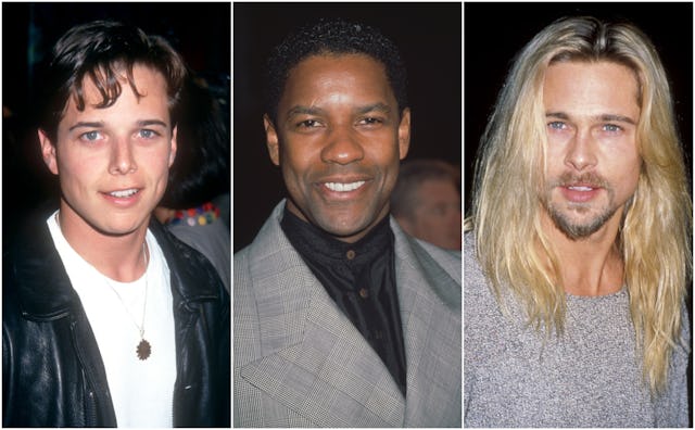 Scott Wolf, Denzel Washington, and Brad Pitt set baby name trends in the '90s.