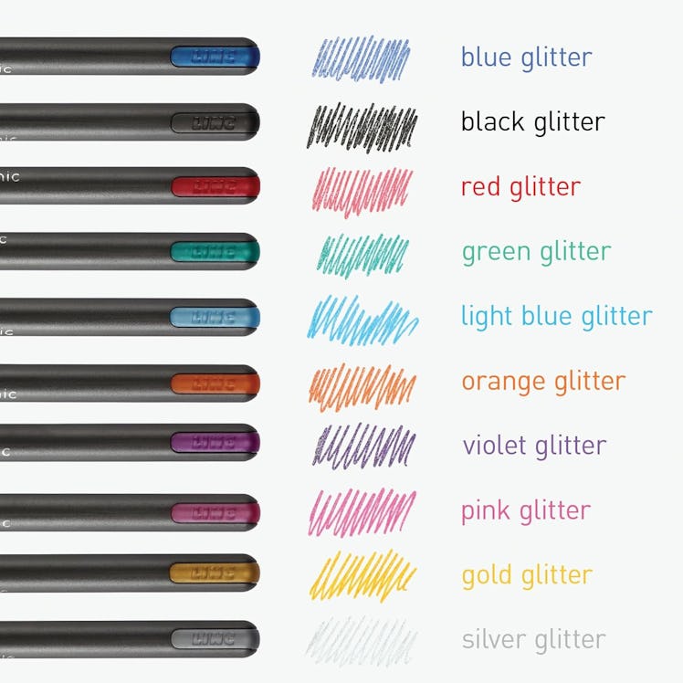 Pentonic Glitter Gel Pens (10-Pack)