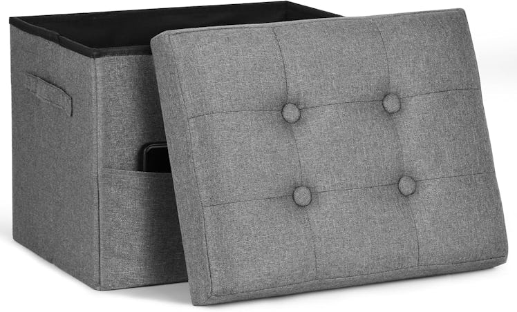 FaiPue Storage Ottoman & Foot Rest Stool