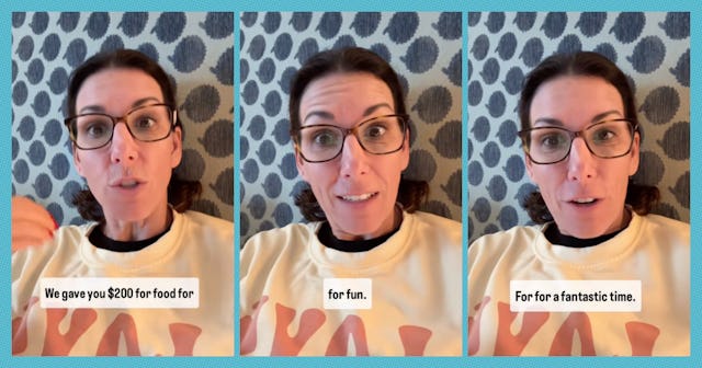 Meredith Masonry gave her daughter $200 for vacation, and was surprised when her daughter claimed th...