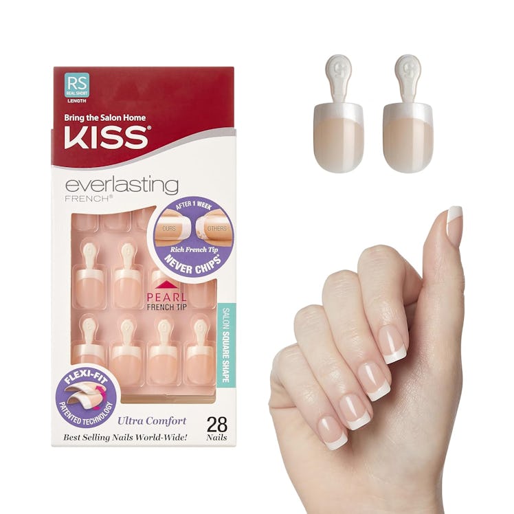 Kiss Everlasting French Nail Manicure Kit (Set Of 28)