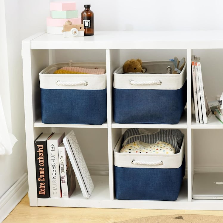 Sacyic Canvas Storage Bins (3-Pack) 