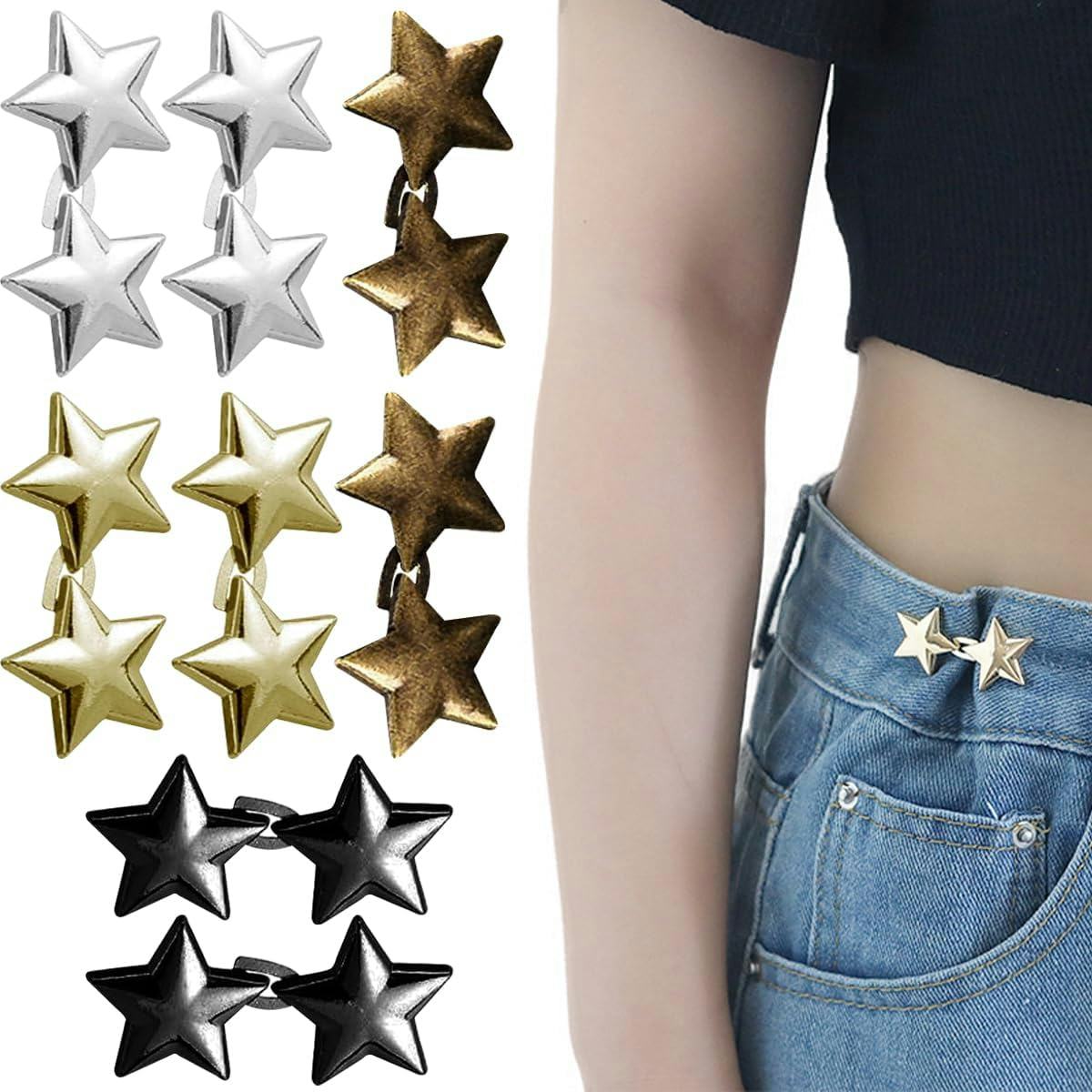 AddLotLot Pant Waist Tightener Buttons (8 Sets)