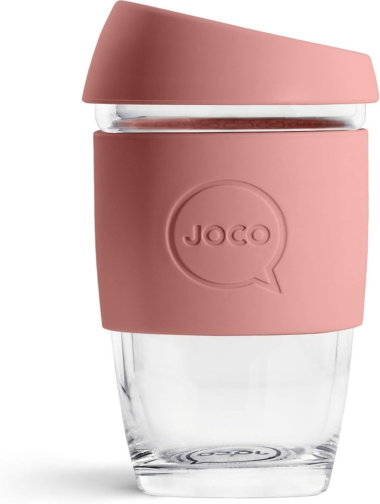 JOCO Borosilicate Glass Reusable Classic Cup