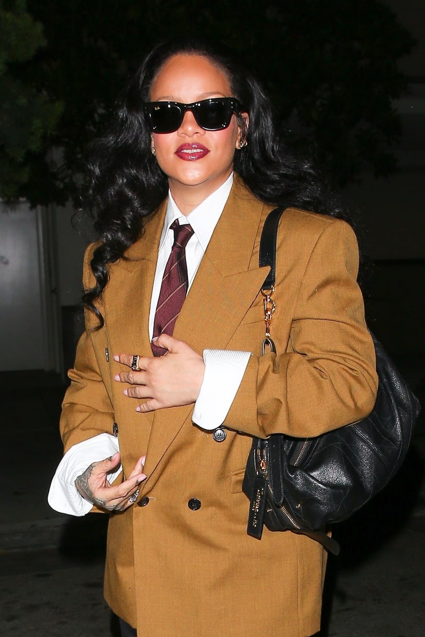 Rihanna in Los Angeles, February 20, 2025.