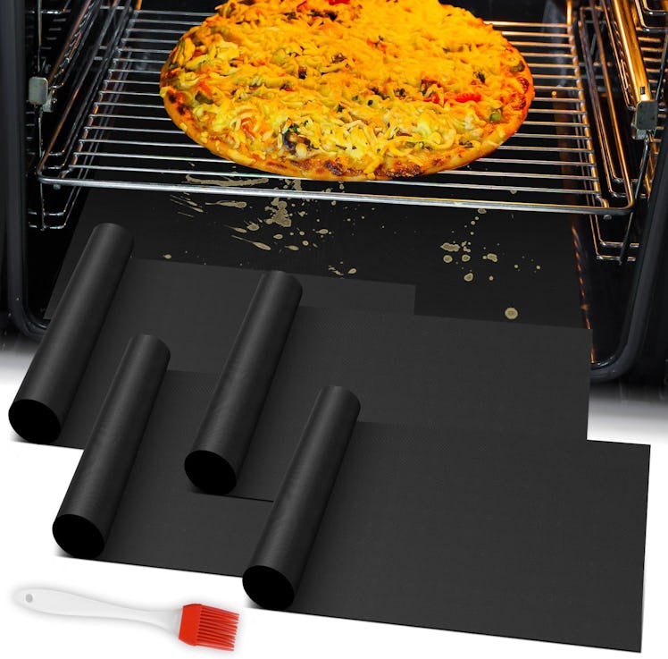 Mimekitchen Heat-Resistant Oven Liners (4-Pack)