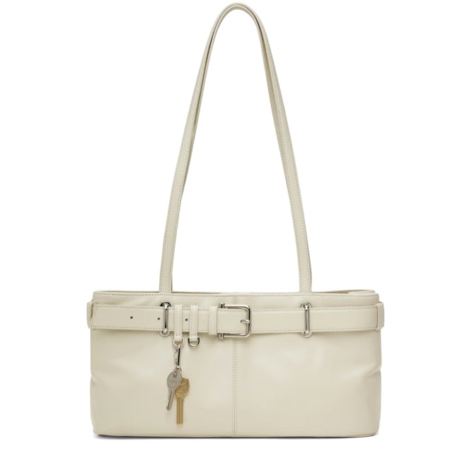 Off-White Shoulder Brocle Bag