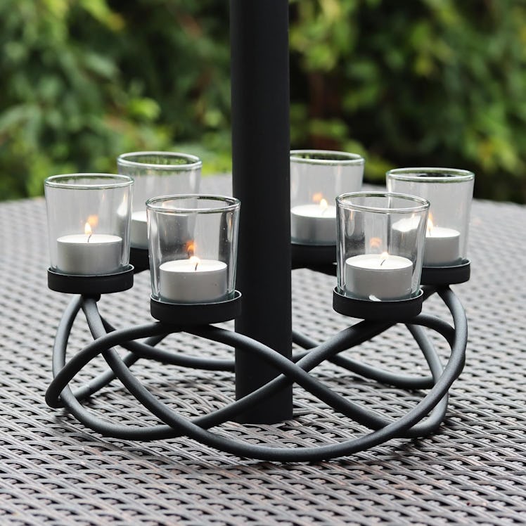 Seraphic Glass Votive Tealight Holder